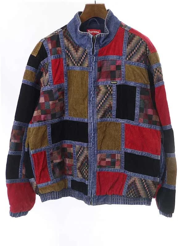 Supreme シュプリーム 18AW Corduroy Patchwork Denim Jacket コーデュロイパッチワークデニムジャケット