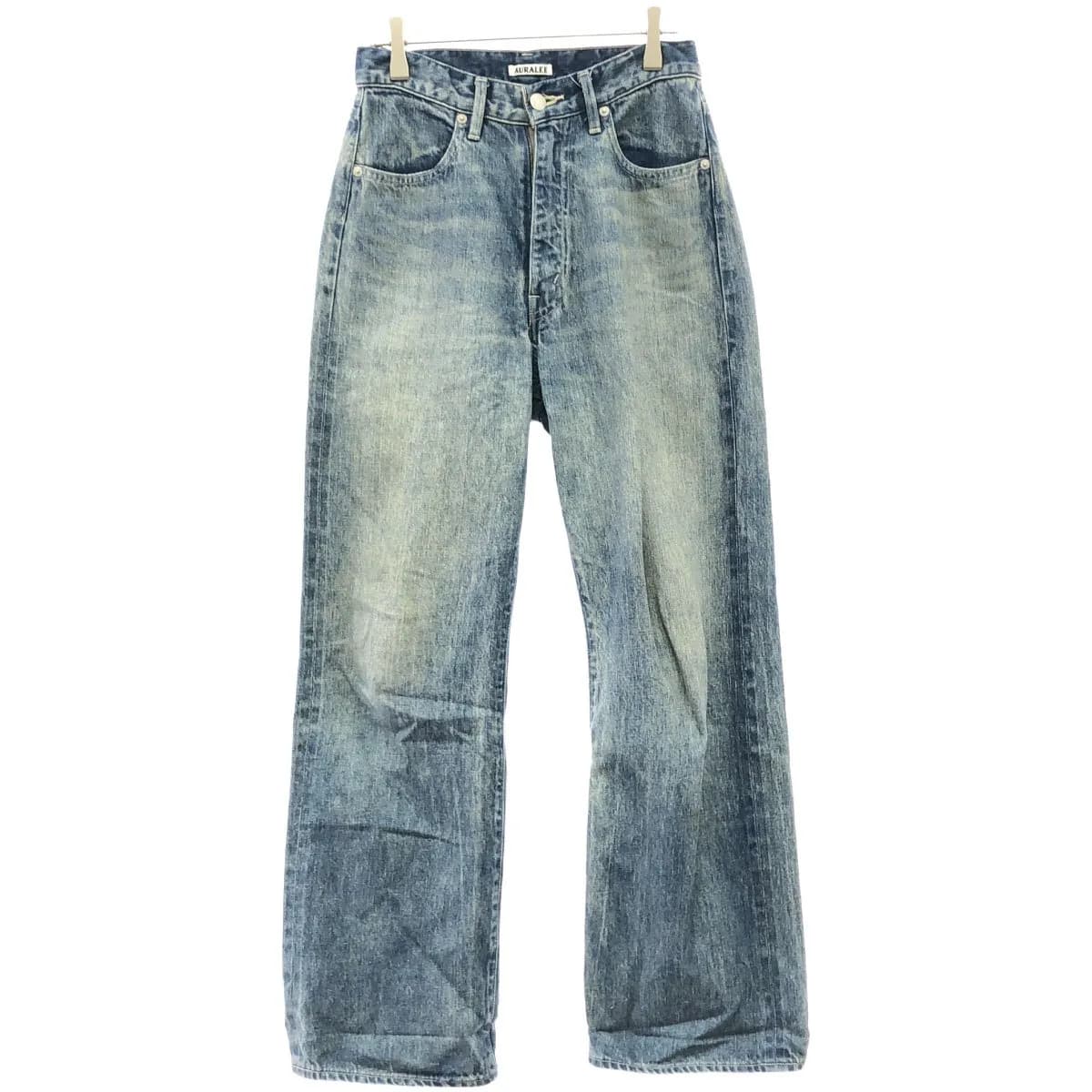 AURALEE オーラリー 23AW SELVEDGE FADED LIGHT DENIM PANTS デニムパンツ A23AP03DE