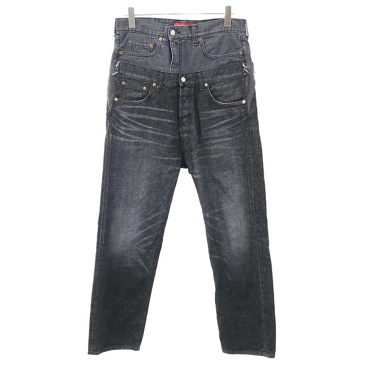 JUNYA WATANABE ジュンヤワタナベマン リーバイス 25SS ドッキングデザインデニムパンツ