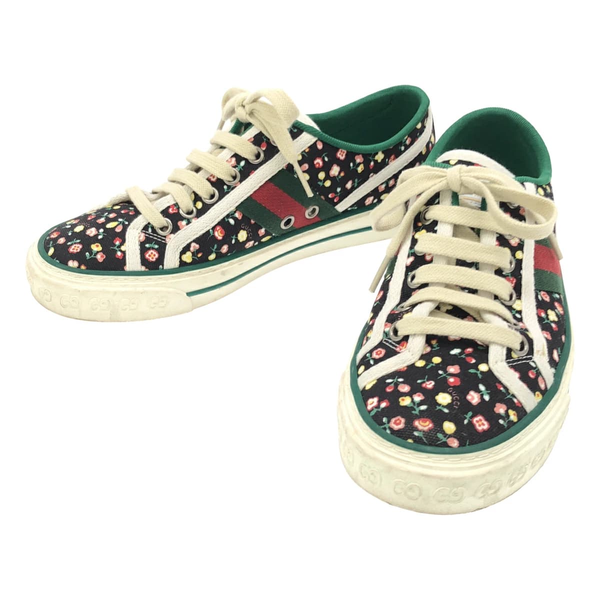 GUCCI グッチ LIBERTY tennis1977 ローカットキャンバススニーカー