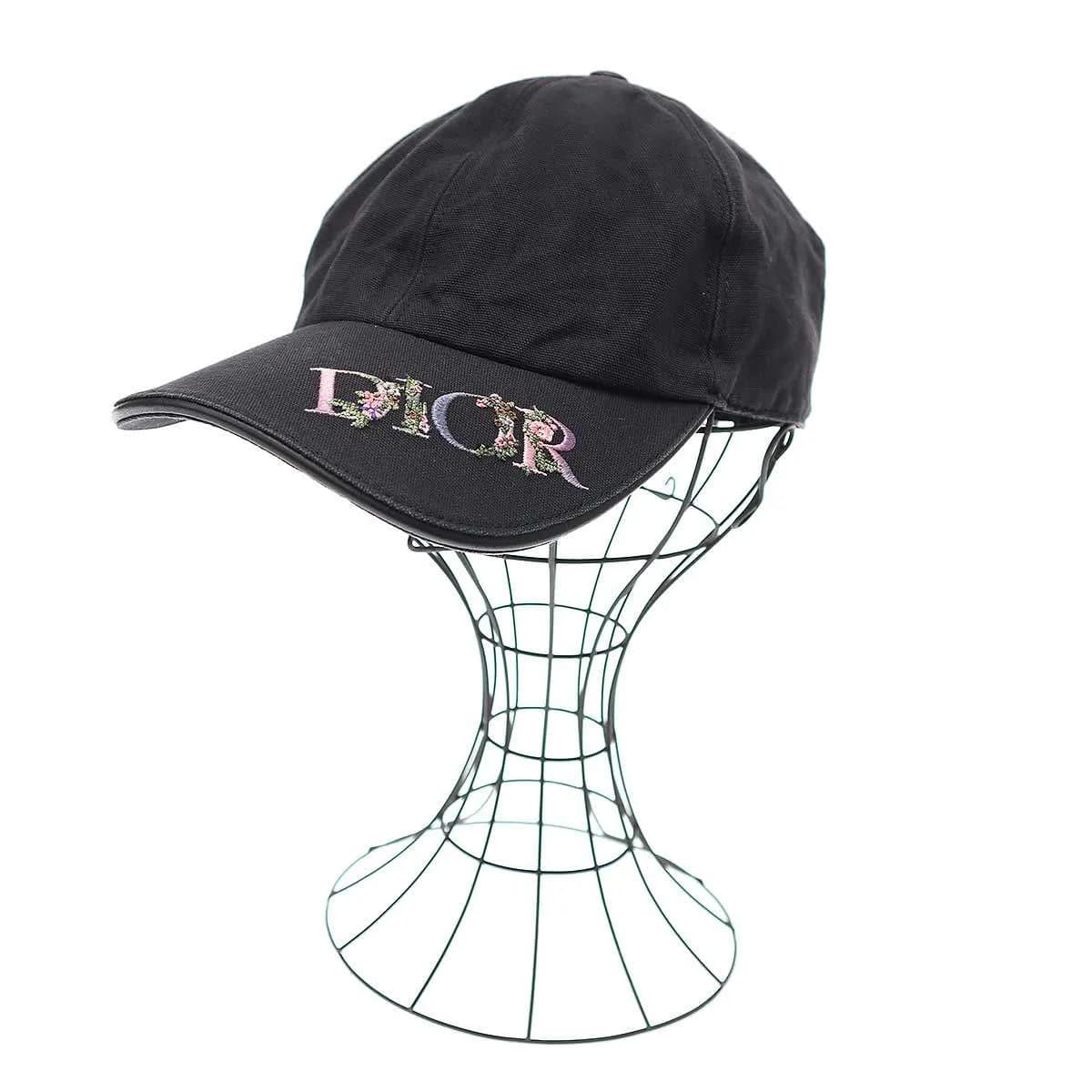Dior HOMME ディオール 21SS Fleurs Baseball Cap ロゴフラワーエンブロイダリーキャップ