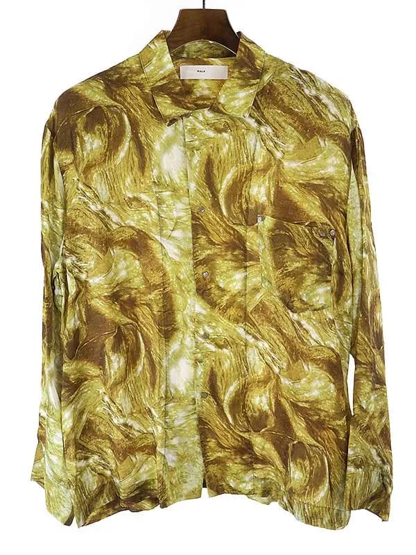 TOGA トーガプルラ 21SS Inner print shirt プリントシャツ