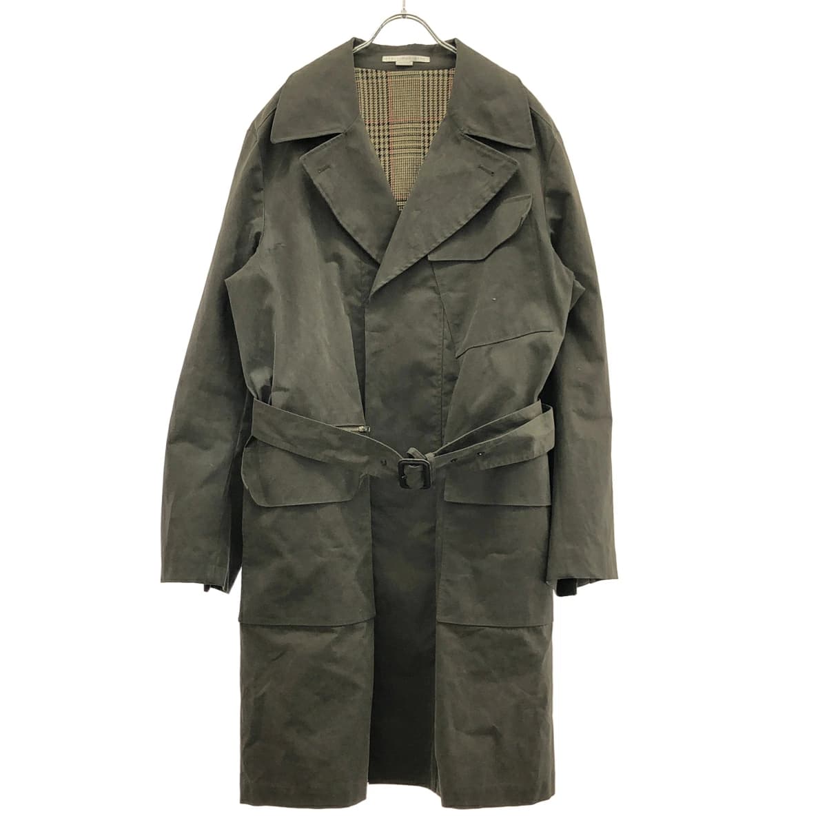 Stella McCartney ステラ マッカートニー オイルド ロングトレンチコート