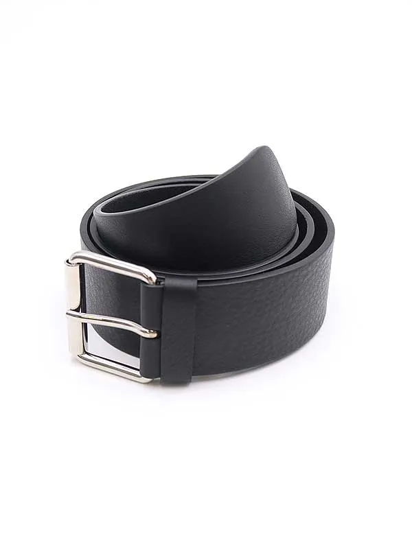 BALENCIAGA バレンシアガ EVERYDAY LOGO BELT ロゴプリントレザーベルト