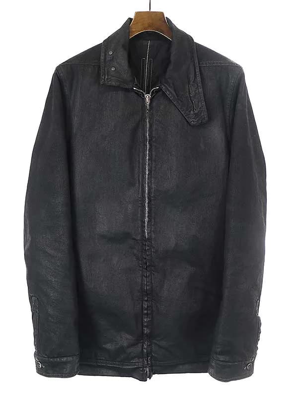 Rick Owens ダークシャドウ バイ リックオウエンス 17AW コーティングパテッドジャケット