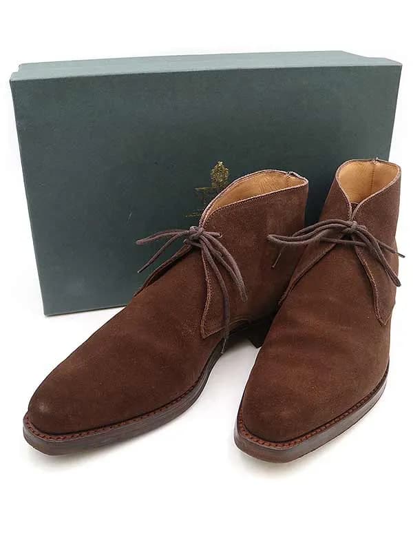 Crockett&Jones クロケット&ジョーンズ TETBURY スエードチャッカブーツ