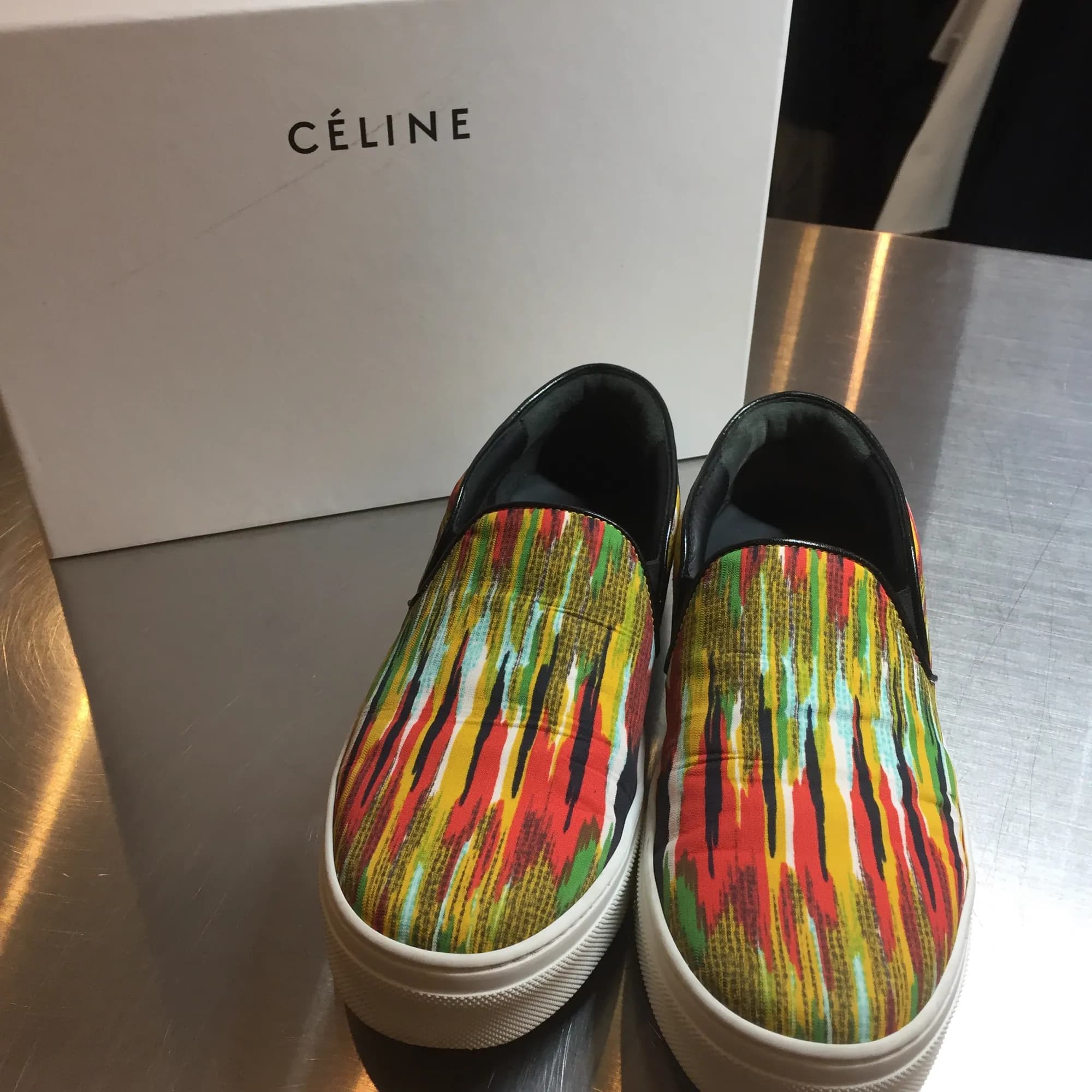 CELINE CELINE 15SS マルチカラースリッポン