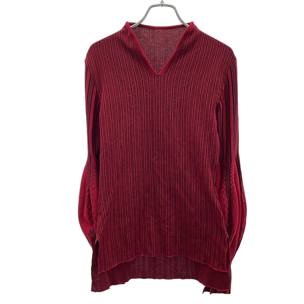 Mame Kurogouchi マメ クロゴウチ 25AW Asymmetric Knitted Volume Top スカルプチャーニットトップス