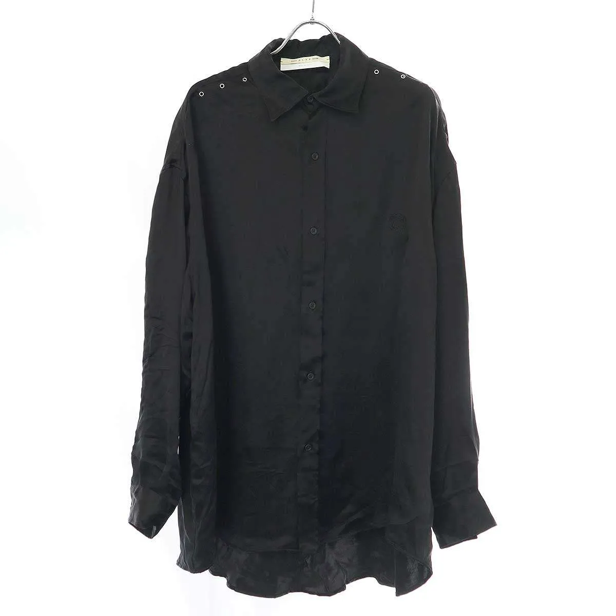 ALYX アリクス 24SS Longsleeve Cupro Shirt With Eyelets シャツ