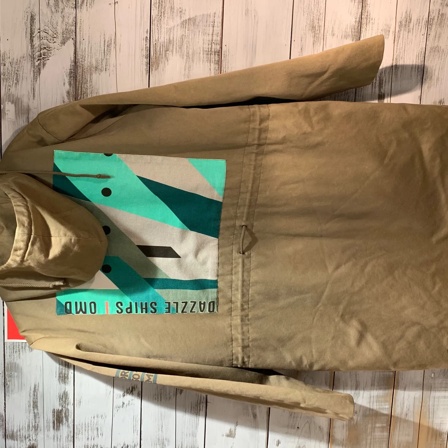 RAF SIMONS RAF SIMONS 03AW Closer期 Peter Saville Dazzle Ships patch Mods coat