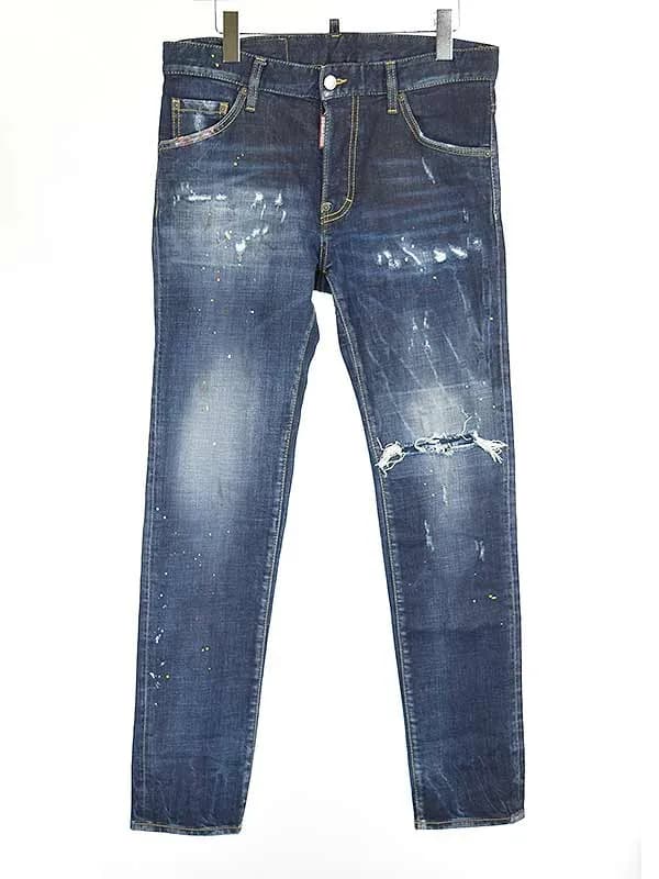 DSQUARED2 ディースクエアード 21SS COOL GUY JEAN ワンウォッシュデニムパンツ