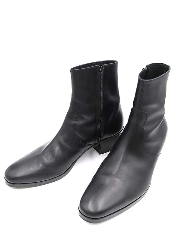 LAD MUSICIAN ラッドミュージシャン 20AW HEEL BOOTS カウレザーヒールブーツ