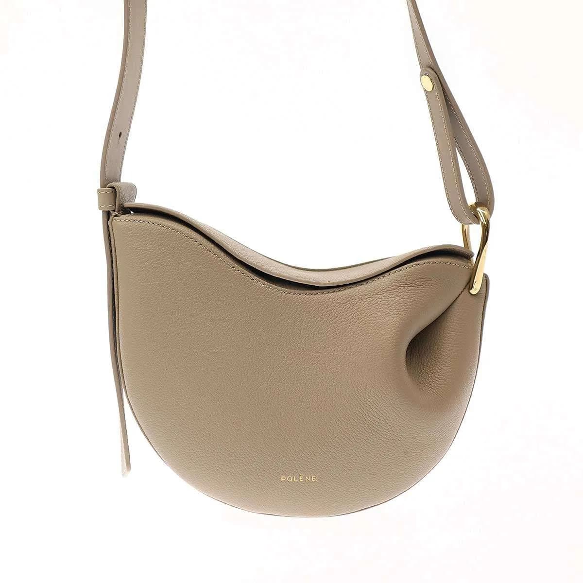 POLENE ポレーヌ Tonca トンカレザーショルダーバッグ