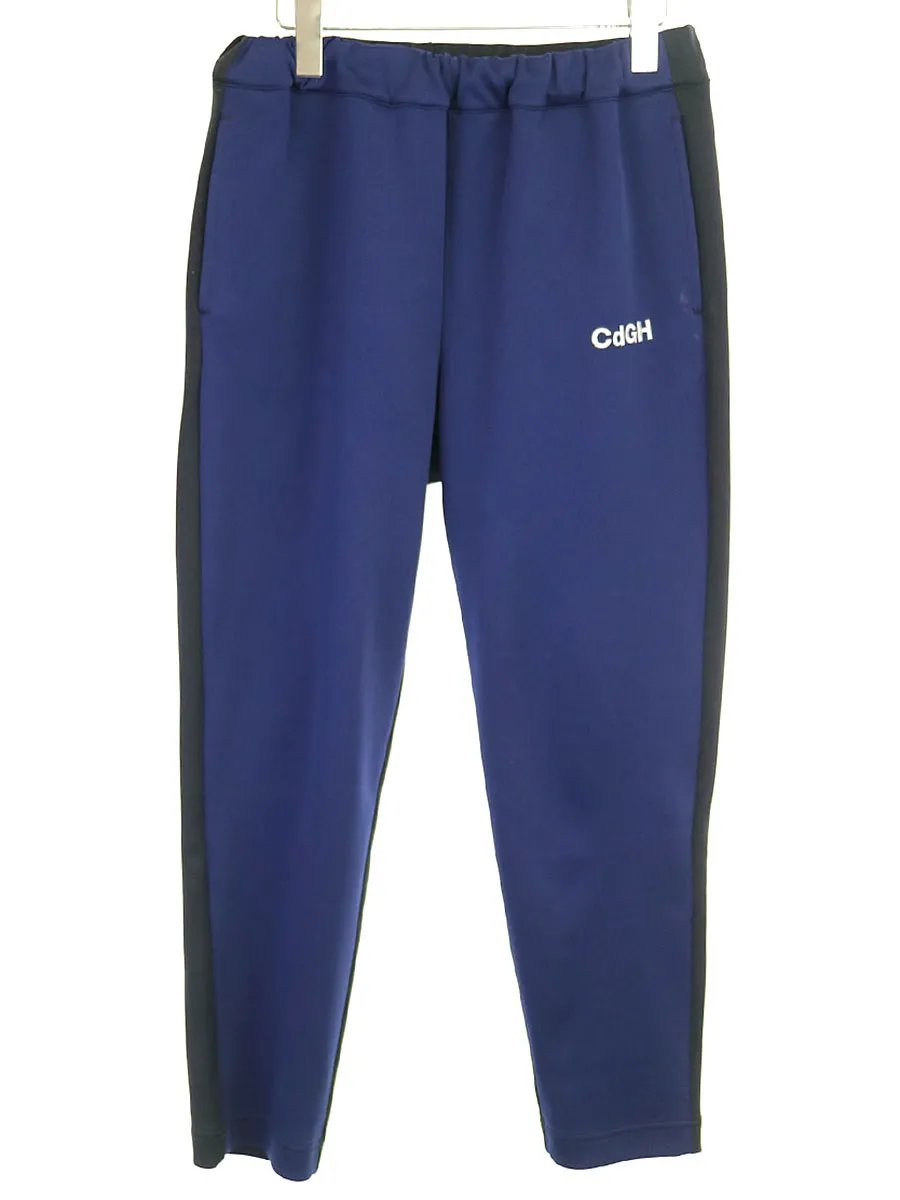 COMME des GARCONS コムデギャルソン オム 20SS ロゴ刺繍ポリエステルトラックパンツ