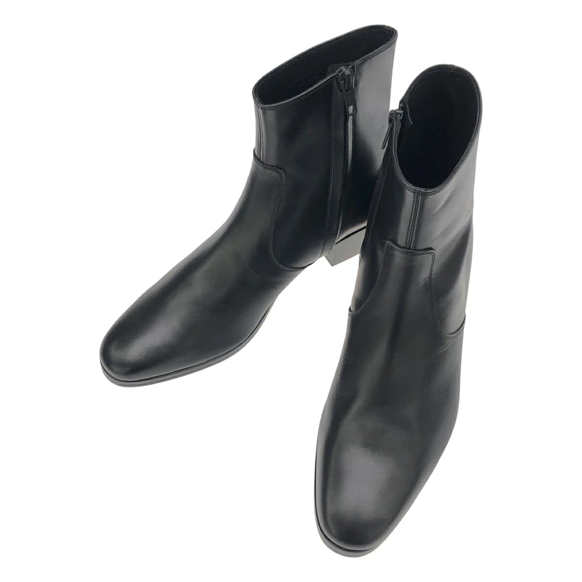 LAD MUSICIAN ラッドミュージシャン 20AW HEEL BOOTS サイドジップレザーヒールブーツ