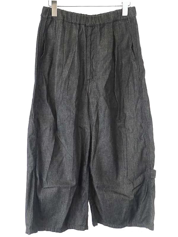 LAD MUSICIAN ラッドミュージシャン 2TUCK WIDE CROPPED PANTS 2タックワイドクロップドパンツ