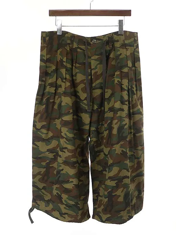 Yohji Yamamoto ヨウジヤマモト プールオム 17AW カモフラージュバルーンパンツ