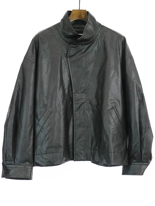 stein シュタイン 19AW FAKE LEATHER BOA JACKET フェイクレザーボアジャケット