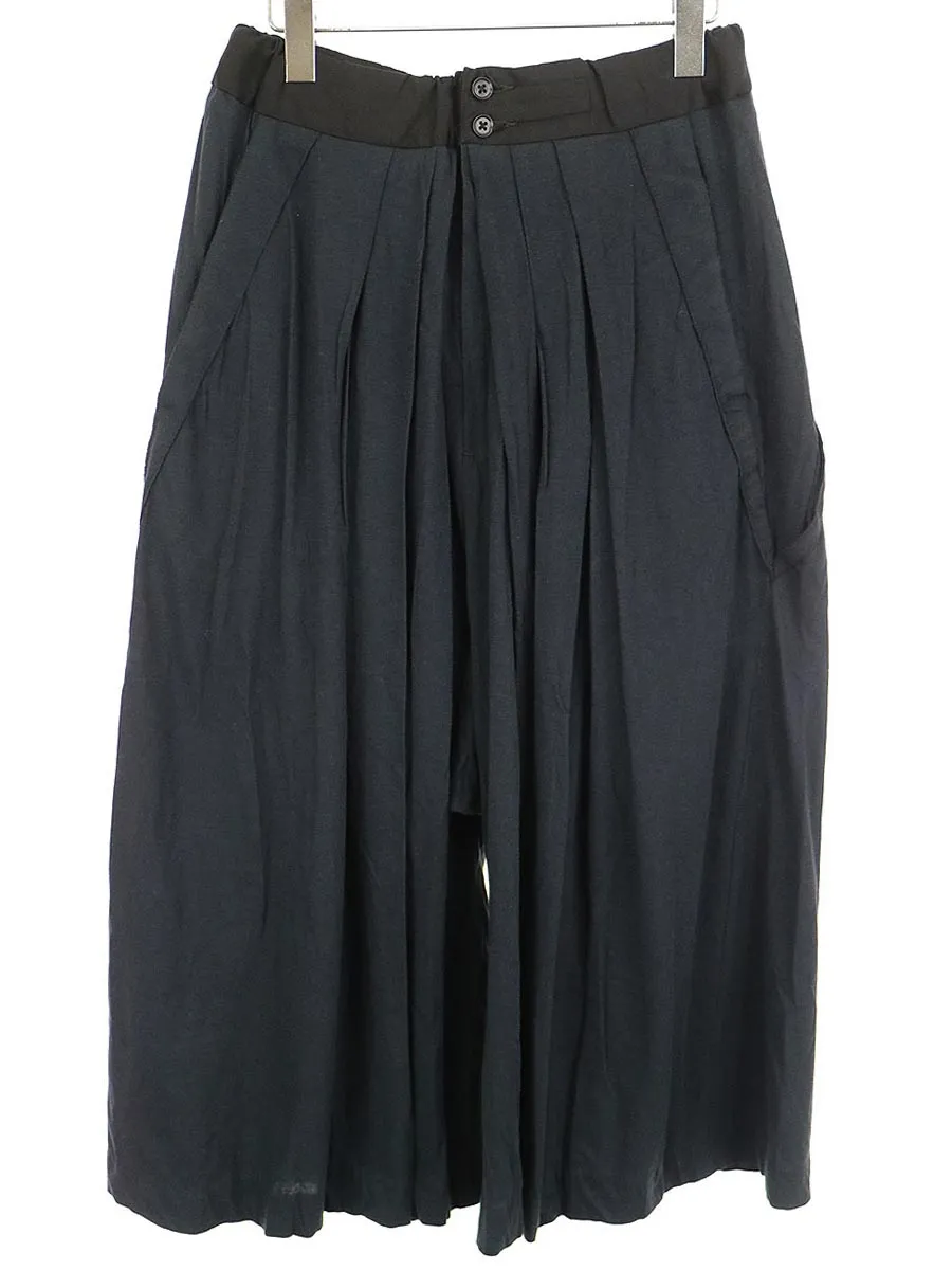 Yohji Yamamoto ヨウジヤマモト プール オム 12SS コットン袴パンツ
