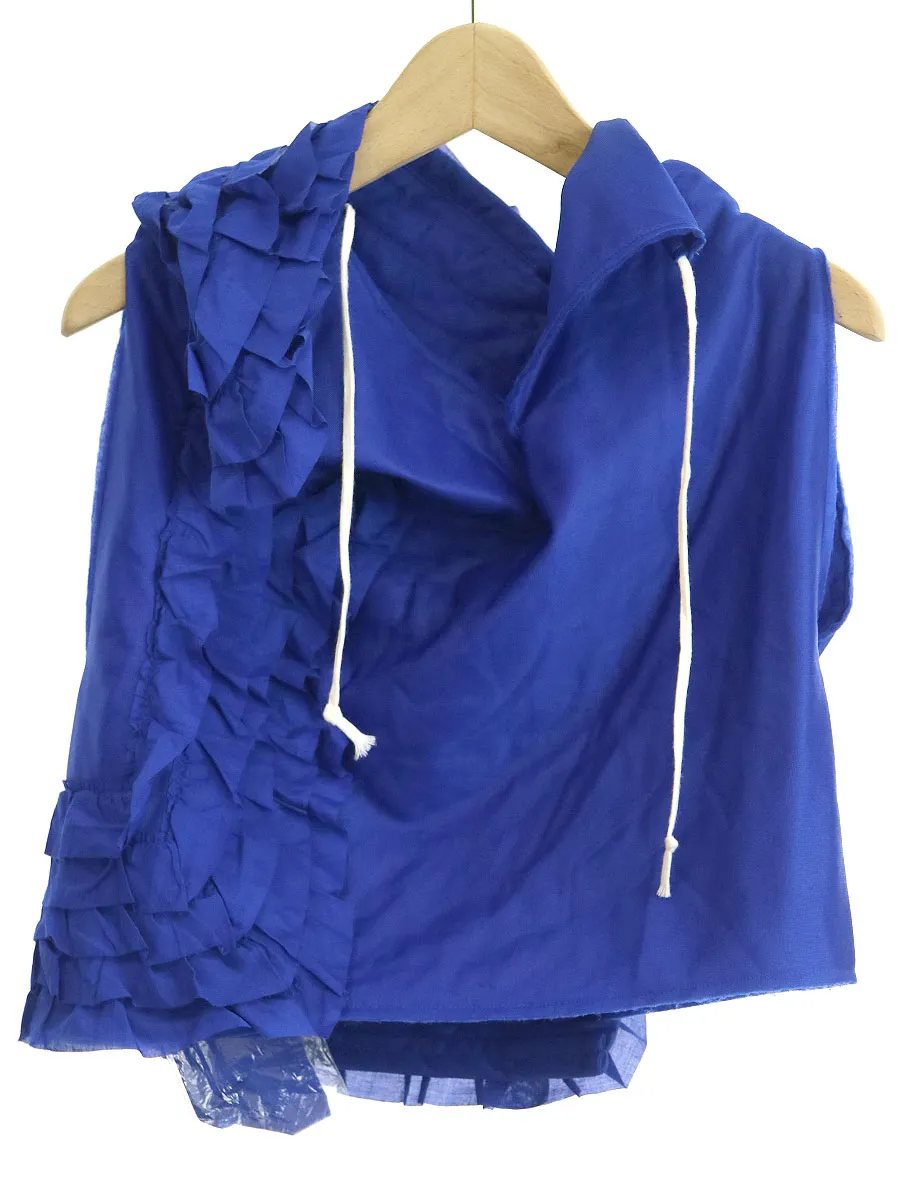 COMME des GARCONS コムデギャルソン 08SS LOOK11 ノースリーブフリルトップス