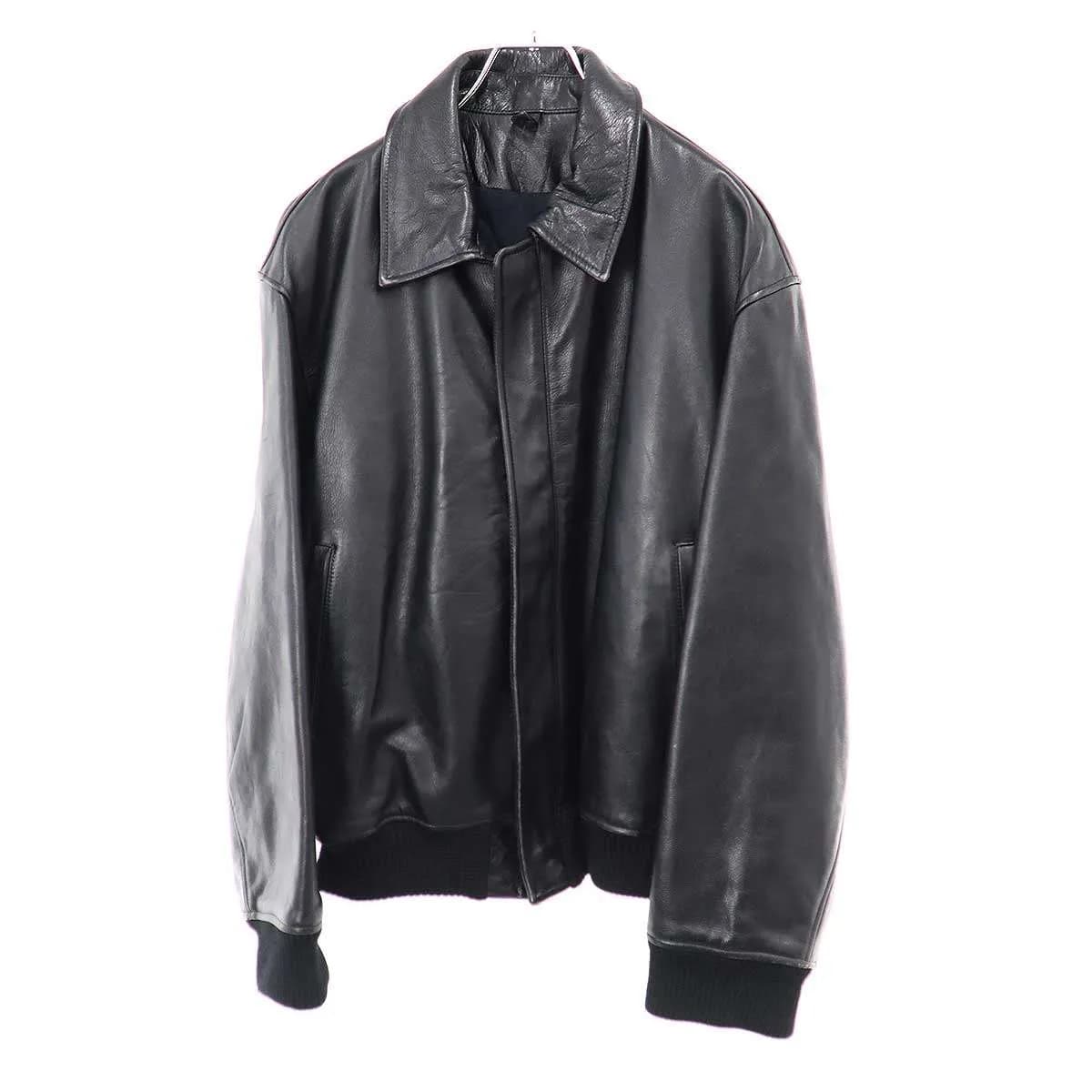 Yohji Yamamoto ヨウジヤマモト プールオム 1991AW 6.1 THE MEN Go Yohji Go!Leather Jacket レザージャケット