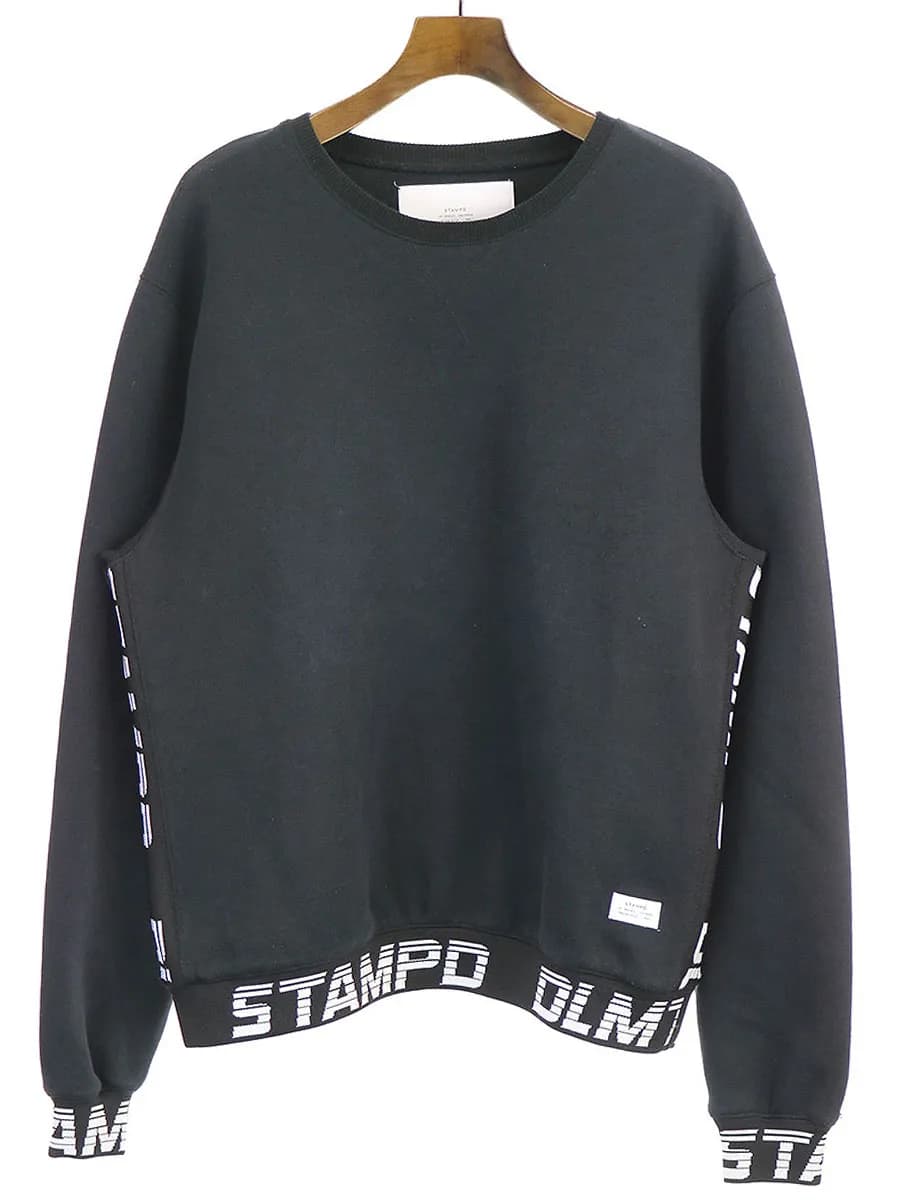 STAMPD スタンプド リブロゴスウェットトレーナー