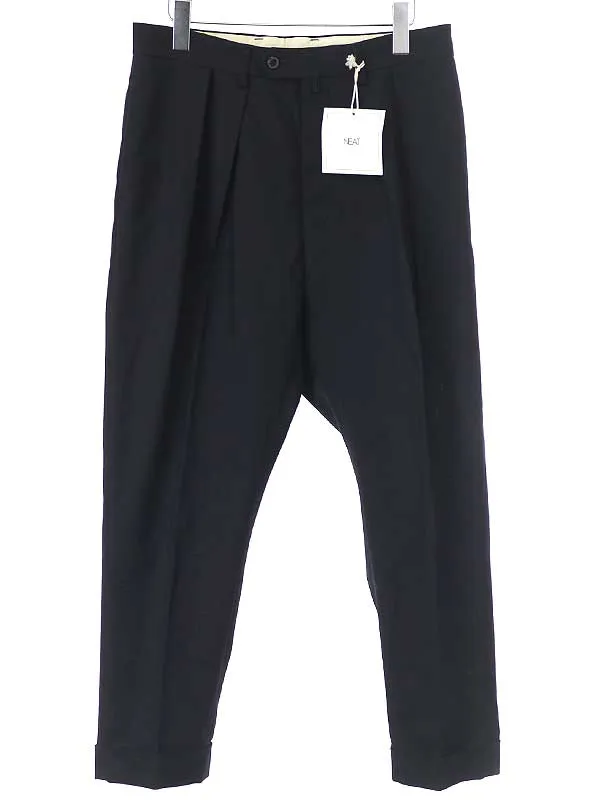 NEAT ニート HOP SACK TAPERED PANTS ホップサック テーパードスラックスパンツ