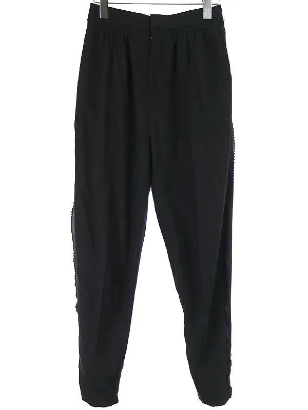 UNDERCOVER アンダーカバー 21SS 素材切替 側章スラックスパンツ