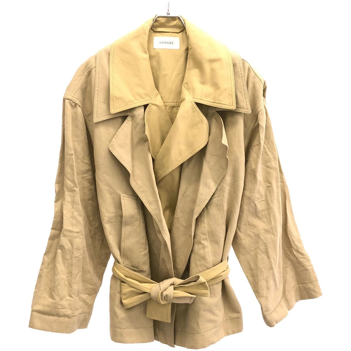 LEMAIRE ルメール 21SS Trench coat レイヤードデザインハーフトレンチコート W 211 OW277 LF546
