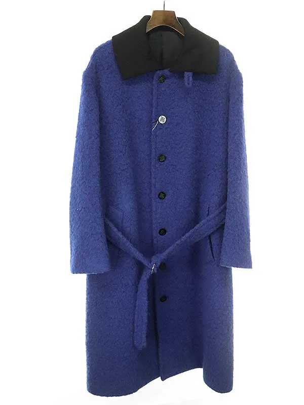 Paul Smith ポールスミス 19AW ベルテッドウールロングコート
