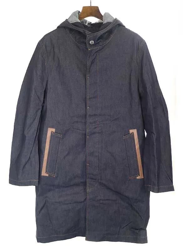 MACKINTOSH マッキントッシュ HOODED DENIM COAT/バイオウォッシュデニムフーデッドコート