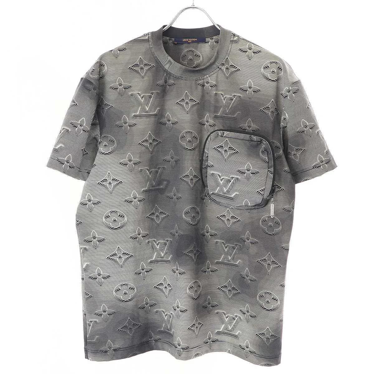 LOUIS VUITTON ルイヴィトン 20SS 3DモノグラムポケットTシャツ