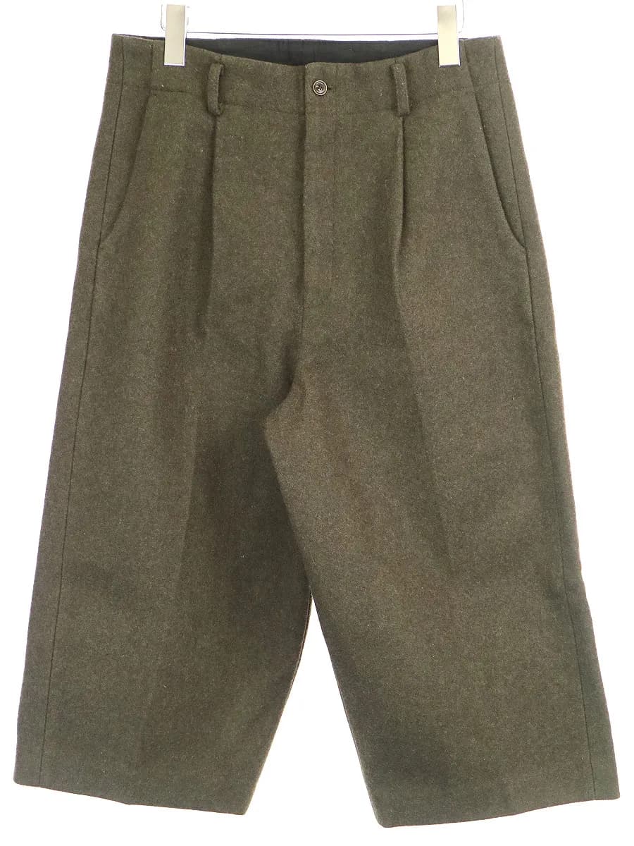 YANTOR ヤントル ワイドクロップドパンツ