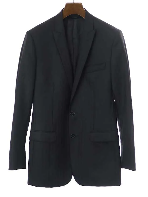 DOLCE&GABBANA ドルチェ&ガッバーナ MARTINI ピークドドラペル ストライプセットアップスーツ