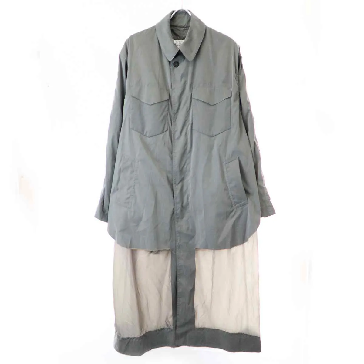 Maison Margiela メゾン マルジェラ 24SS Reversible Trench Coat リバーシブルロングシアートレンチコート