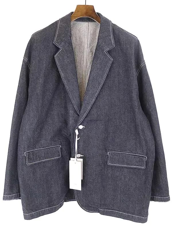 Graphpaper グラフペーパー×シオタ 21AW Suvin Cotton Denim Jacket スビンコットンデニムジャケット