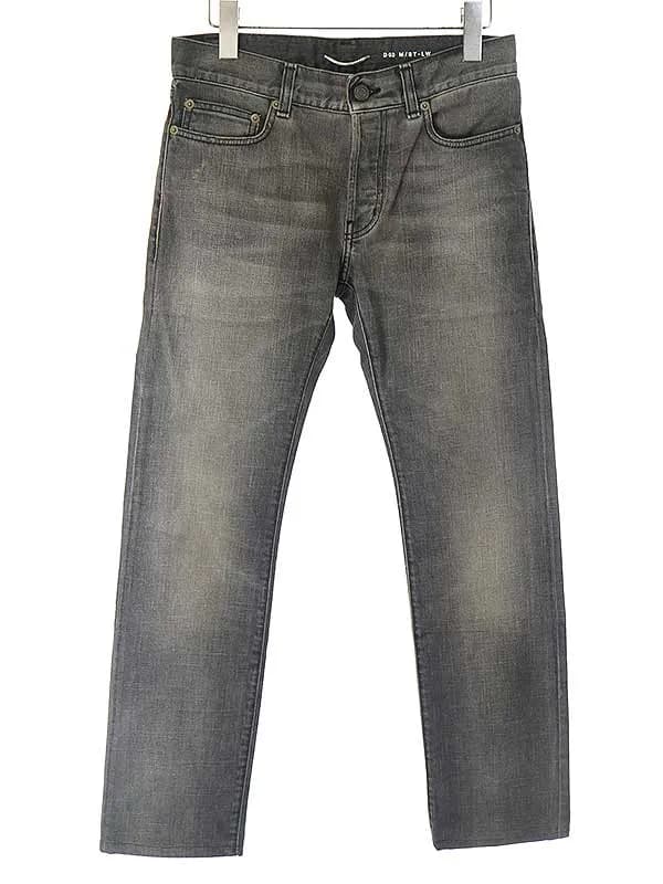 SAINT LAURENT サンローラン パリ 13SS D03 M/ST-LW ウォッシュ加工デニムパンツ