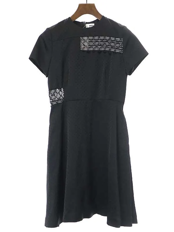noir kei ninomiya ノワール ケイ ニノミヤ 16SS ドットクリアボール ドレスワンピース