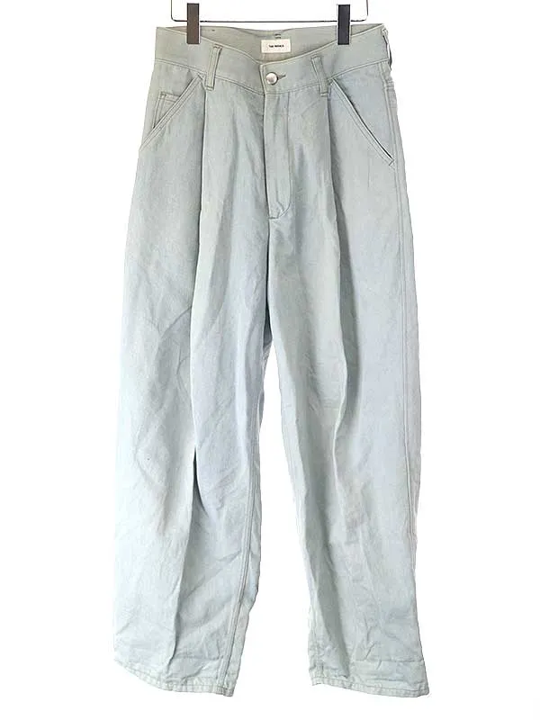 THE RERACS ザ リラクス 22SS THE WIDE DENIM ワイドデニムパンツ