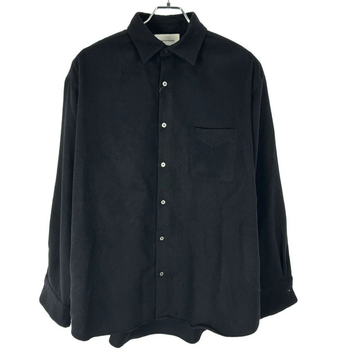marka マーカウェア 23AW Cashmere Flannel Shirt カシミヤフランネルシャツ A23F-19SH01C
