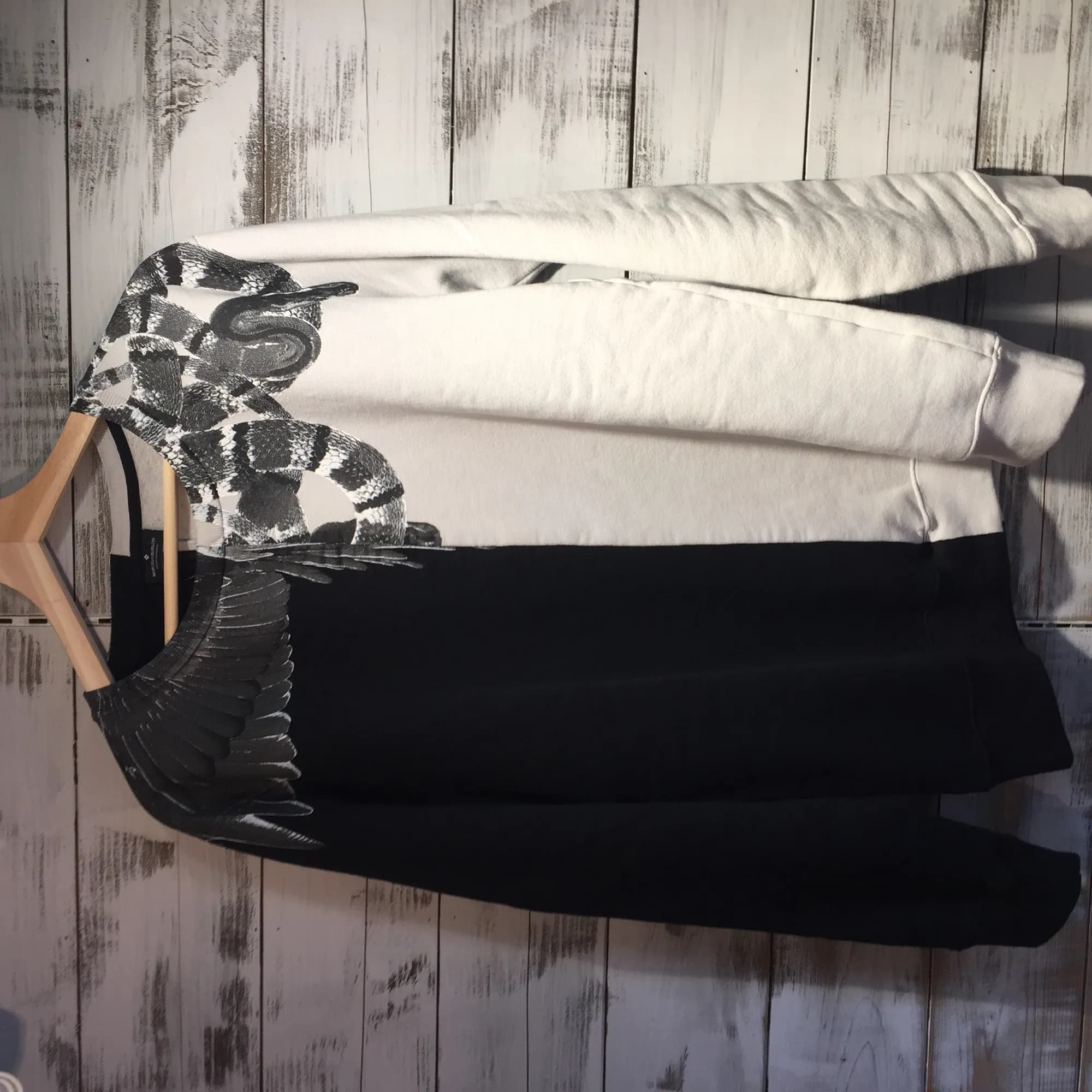 MARCELO BURLON MARCELO BURLON 18AW WINGS SNAKES SWEATSHIRT