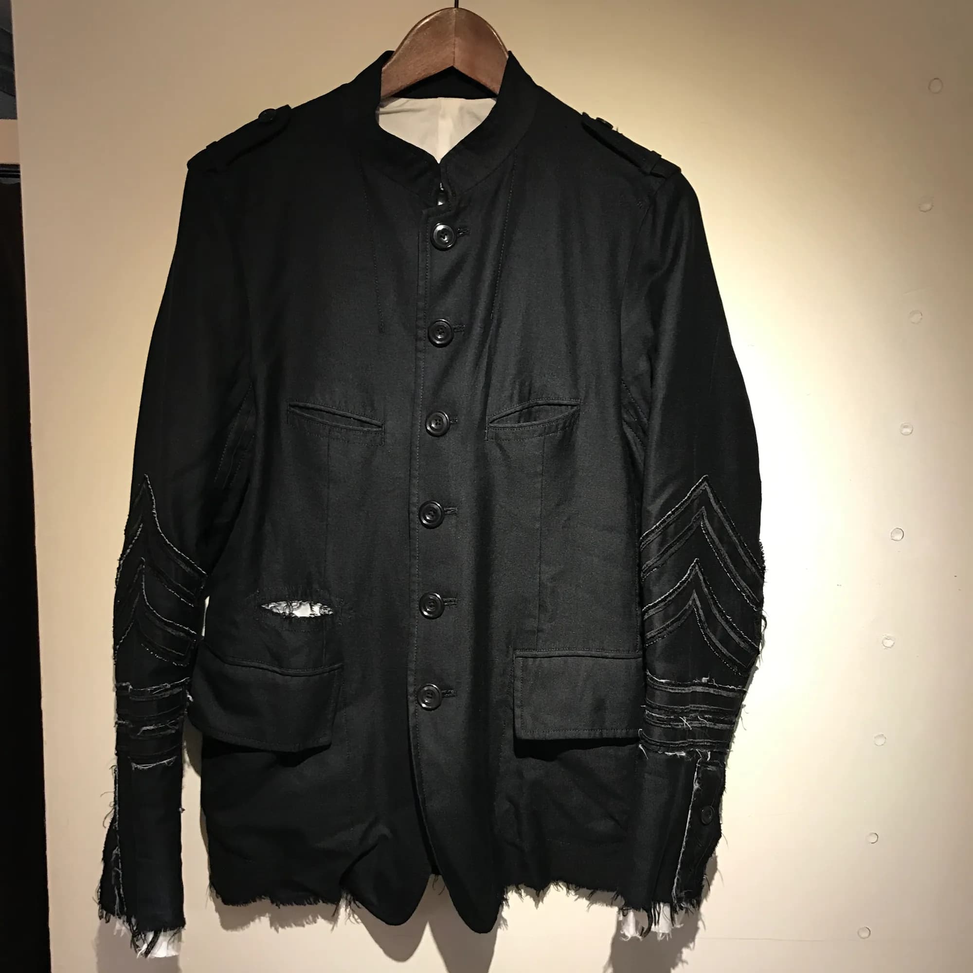 TAKAHIROMIYASHITA The SoloIst. TAKAHIROMIYASHITA The SoloIst 15SS nehru collar jacket
