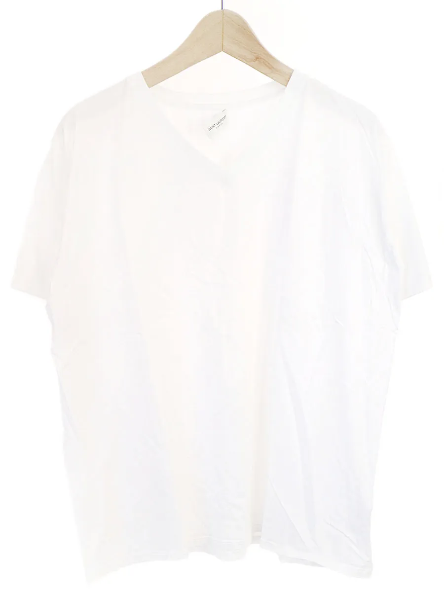 SAINT LAURENT サンローラン パリ 13SS VネックTシャツ