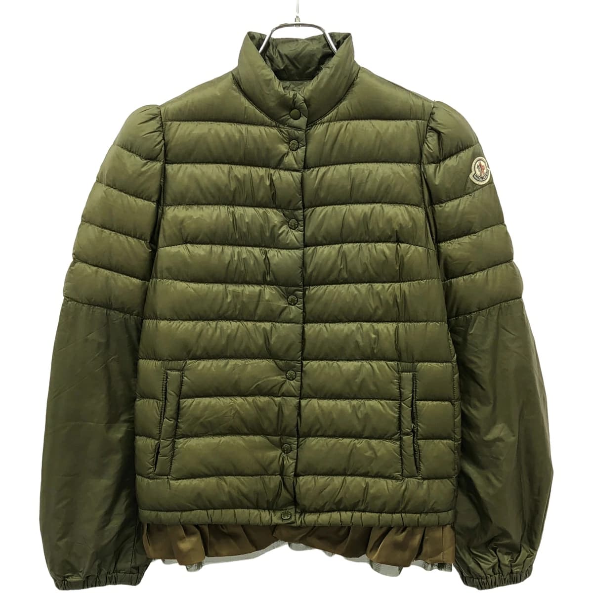sacai サカイ×モンクレール SAKI レイヤードフリルダウンジャケット