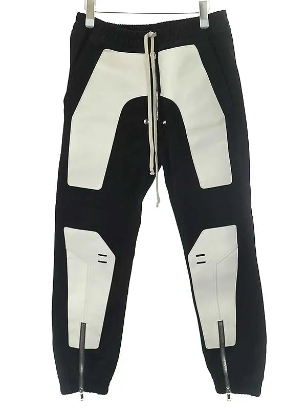 Rick Owens リックオウエンス 22AW LARRY CARGO JOGGERS レザーパッチカーゴパンツ