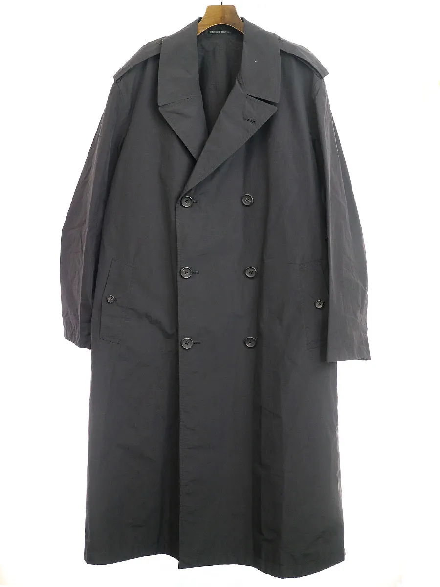 Yohji Yamamoto ヨウジヤマモト コスチュームドオム ダブルナイロントレンチコート