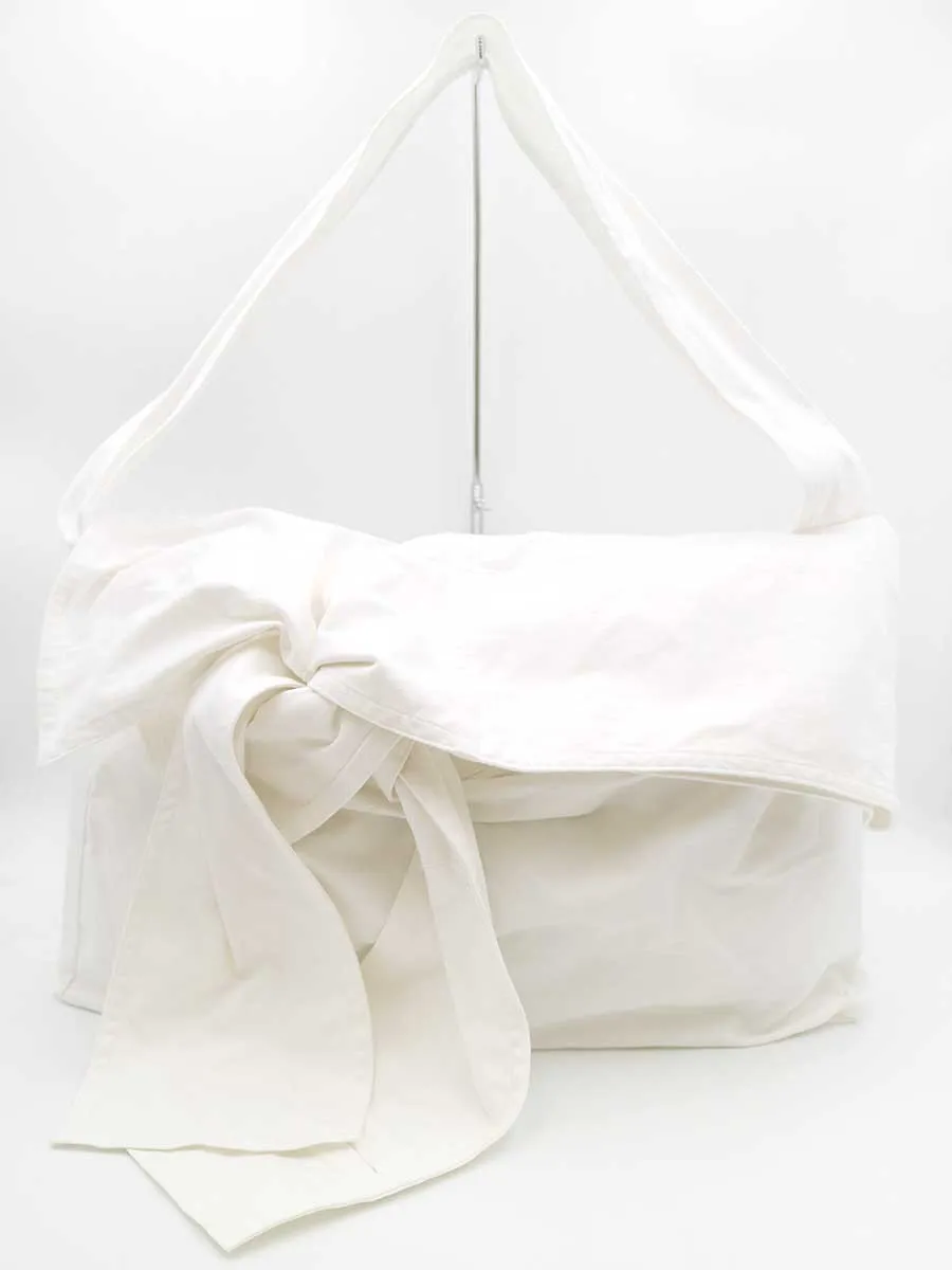 Y's ワイズ 20AW CANVAS TIED BAG キャンバストートバッグ