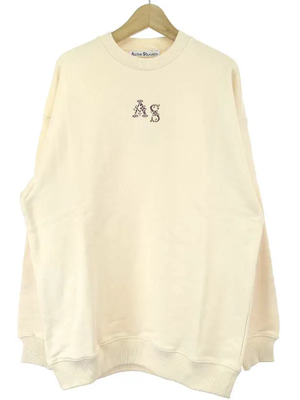 Acne Studios アクネ ストゥディオズ 21AW AS刺繍スウェットトレーナー