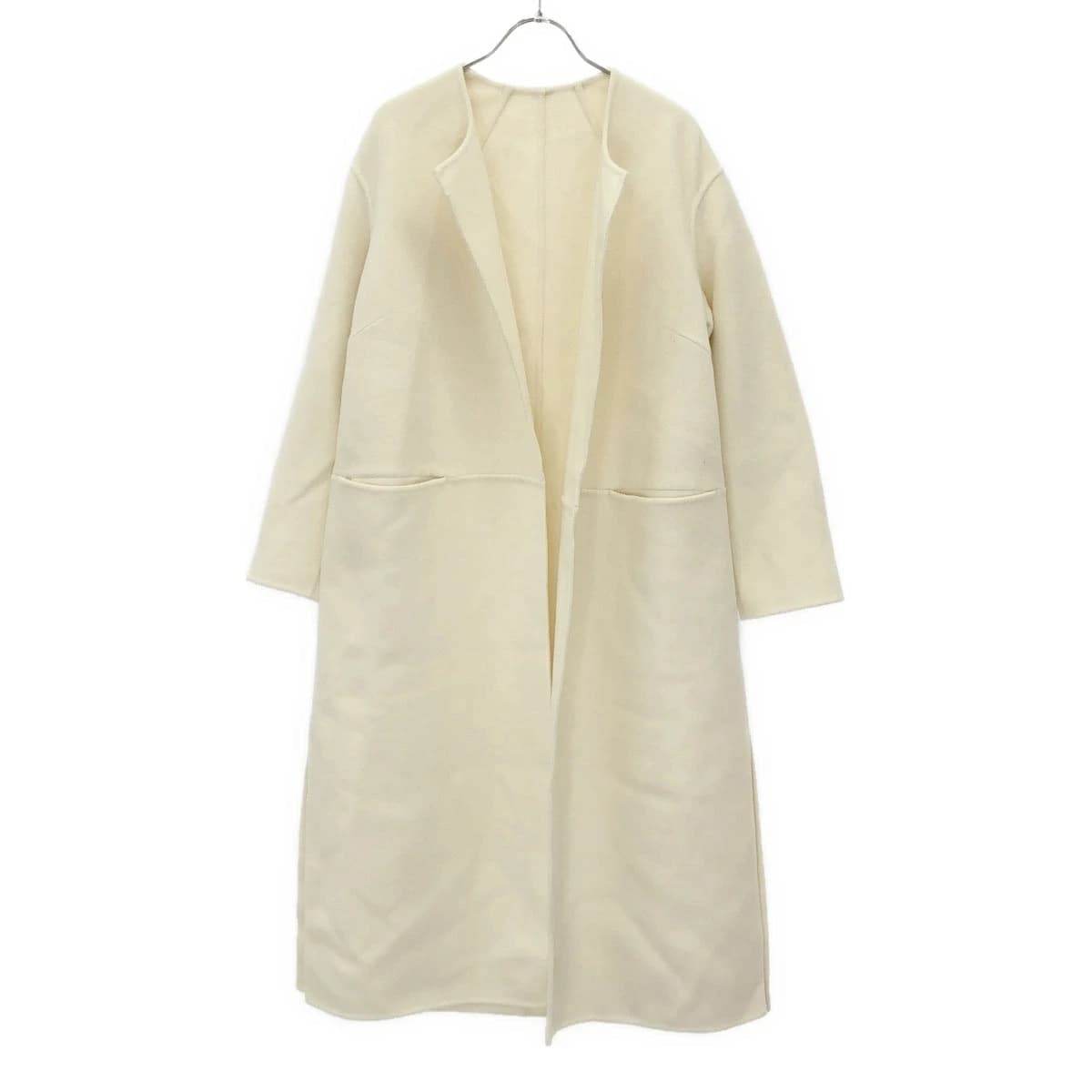 Deuxieme Classe ミューズ ドゥ ドゥーズィエム クラス 20AW victorian リバーロングノーカラーコート