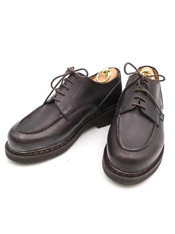 Paraboot パラブーツ CHAMBORD Uチップレザーシューズ